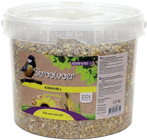 [E427204] ESVE Strooivoer Kiemvrij emmer3,5 kg.