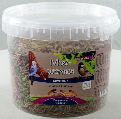 [E427211] Meelwormen emmer ESVE (per pallet) 700 gr.