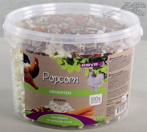 [E429010] Kippenpopcorn met groenten 3 ltr.