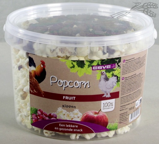 [E429020] Kippenpopcorn met fruit 3 ltr.