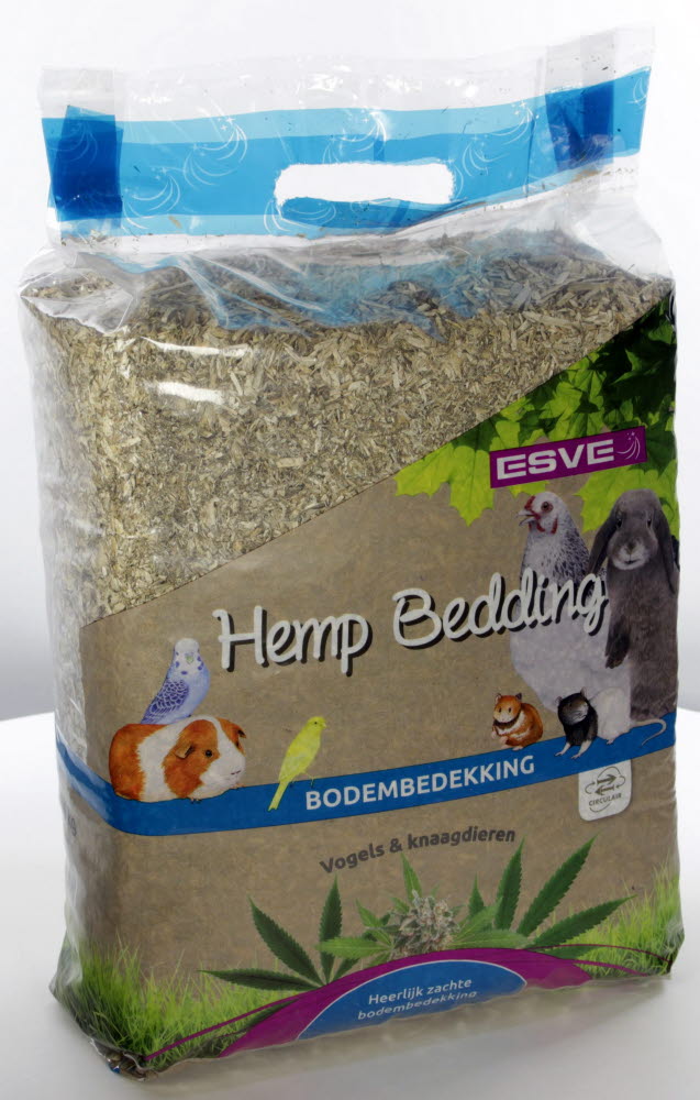 ESVE Hemp Bedding(Hennepvezelstrooisel) 4 x 48 ltr.