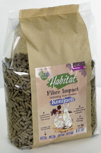 [E62002] ESVE Habitat Fibre Impact Konijn 1,6 kg.