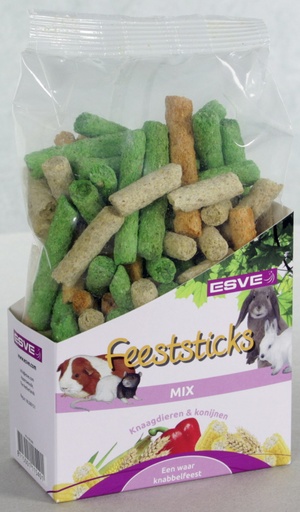 [E813002] ESVE Feeststicks Mix Knaagdier 175 gr.