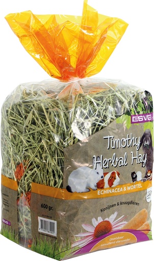 [E86100] ESVE Timothy Hay Echinacea & Wortel 6 x 600 gr.