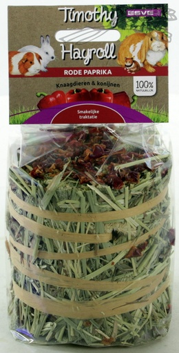 [E86140] Timothy Hay Roll Paprika 8 x 100 gr.