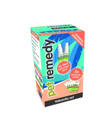 [EC147] Pet Remedy Vakantie Set 1 st.