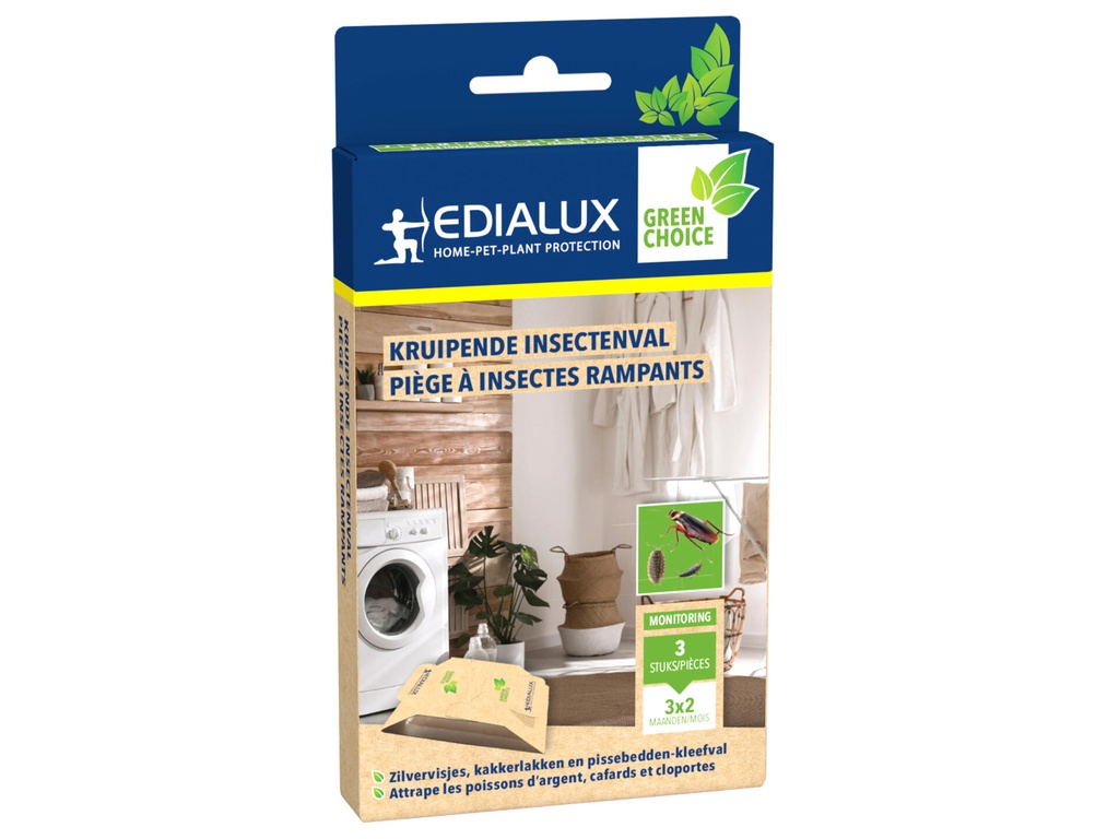 Edialux Kruipende Insectenval 3 st.