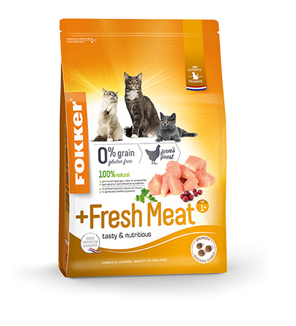 Fokker Cat Fresh Meat 2,5 kg.