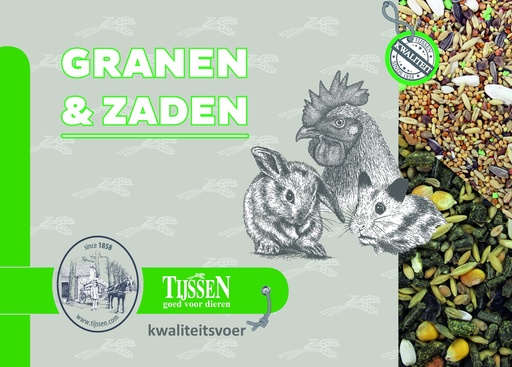 [FOLD149] Tijssen Granen en Zaden Folder 25 st.