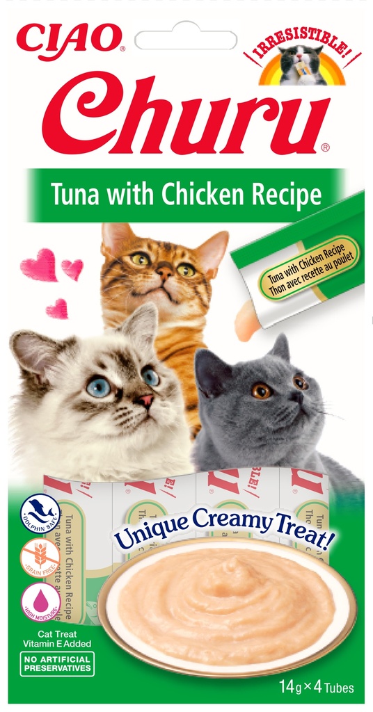 Inaba Churu Tuna & Chicken (12 x 4 x 14 gr.)