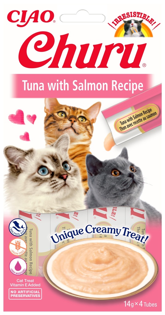 Inaba Churu Tuna & Salmon (12 x 4 x 14 gr.)