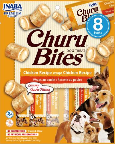 Inaba Dog Bites Wraps Chicken (8 x 8 x 12 gr.)