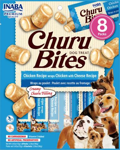 [FP70135] Inaba Dog Bites Wraps Chicken & Cheese (8 x 8 x 12 gr.)