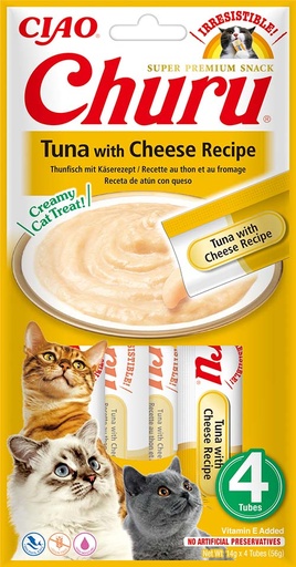 [FP70184] Inaba Churu Tuna & Cheese (12 x 4 x 14 gr.)