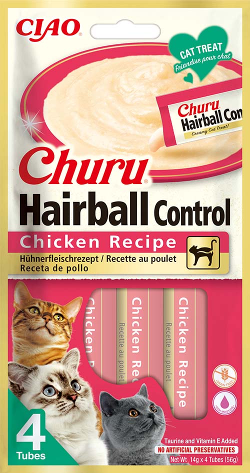 Inaba Churu Hairball Chicken (12 x 4 x 14 gr.)