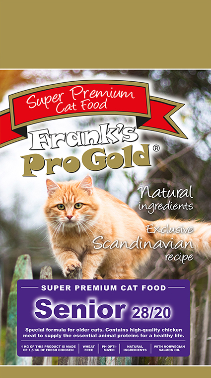 Frank's Pro Gold Cat Senior 3 x 3 kg.