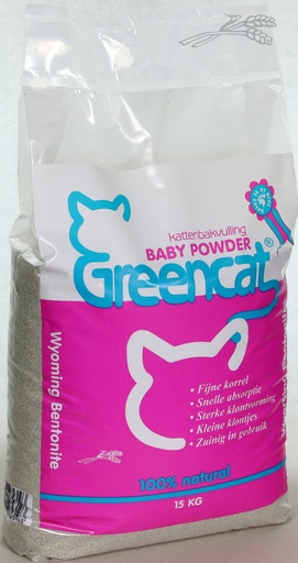 [GC310] Greencat Baby Powder 15 kg.