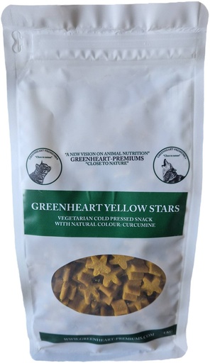 [GH39469] Greenheart Yellow Stars 1 kg.
