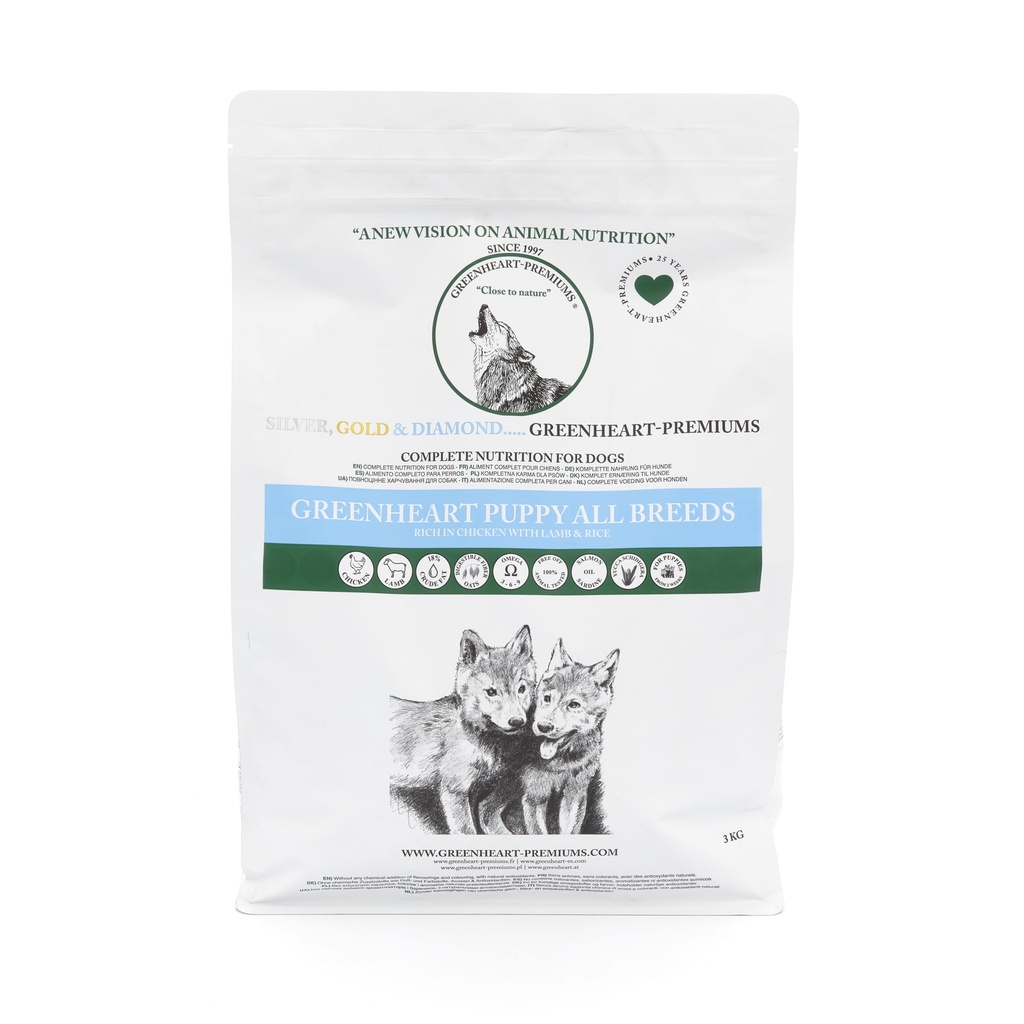 Greenheart Dog Puppy 3 kg.