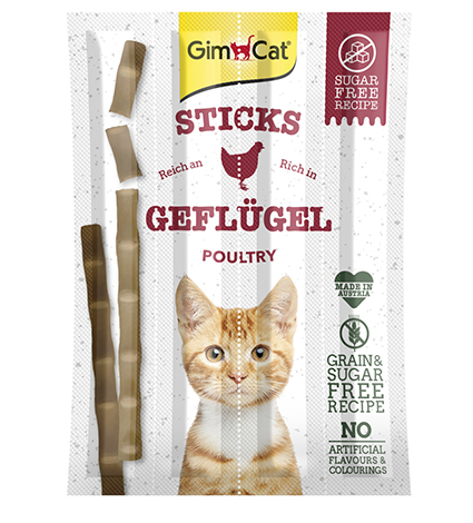 Gimcat Sticks Gevogelte 4 st.