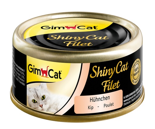 [GIM2887] ShinyCat Blik Filet Kip 24 x 70 gr.