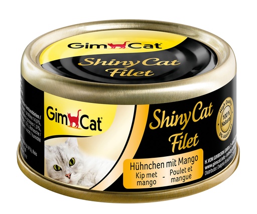 [GIM2979] ShinyCat Blik Filet Kip & Mango 24 x 70 gr.