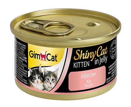 [GIM3143] ShinyCat Blik Kitten Kip 24 x 70 gr.