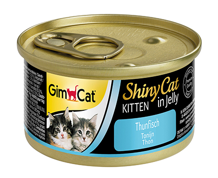 [GIM3150] ShinyCat Blik Kitten Tonijn 24 x 70 gr.