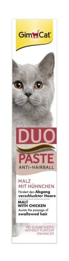 [GIM42720] GimCat Duo Anti Hairball Kip+Mout 50 gr.