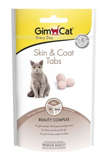 [GIM8711] GimCat Skin & Coat Tabs 40 gr.
