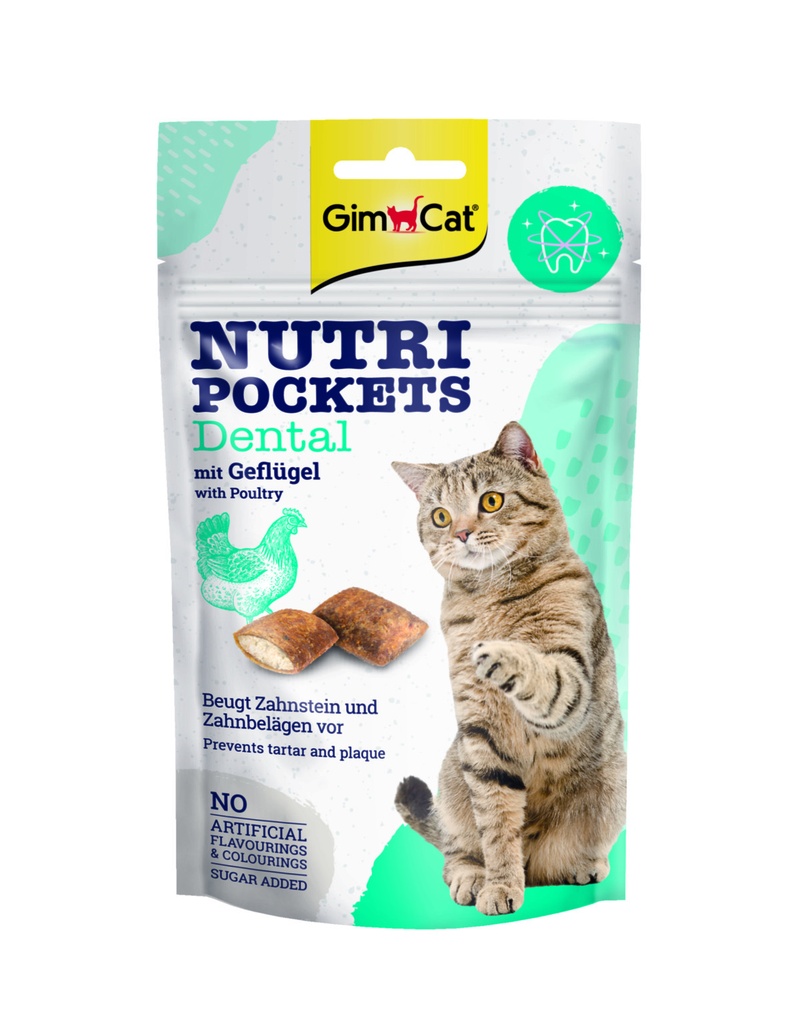 GimCat Nutri Pockets Dental 60 gr.