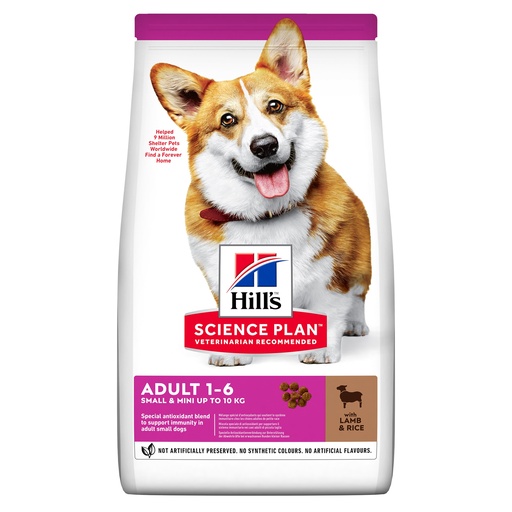 [H10513V] Hills Canine Ad. Small & Mini Lamb 1,5 kg.