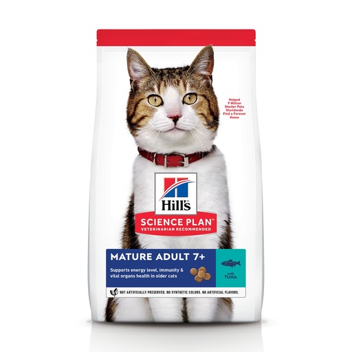 [H604101] Hills Feline Mature Ad.Tuna (1.5 kg.)
