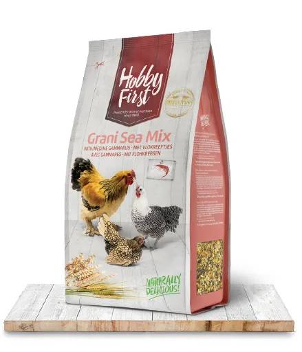[HF325300] HobbyFirst Grani Sea Mix + Vlokreeftjes 3 x 3 kg.