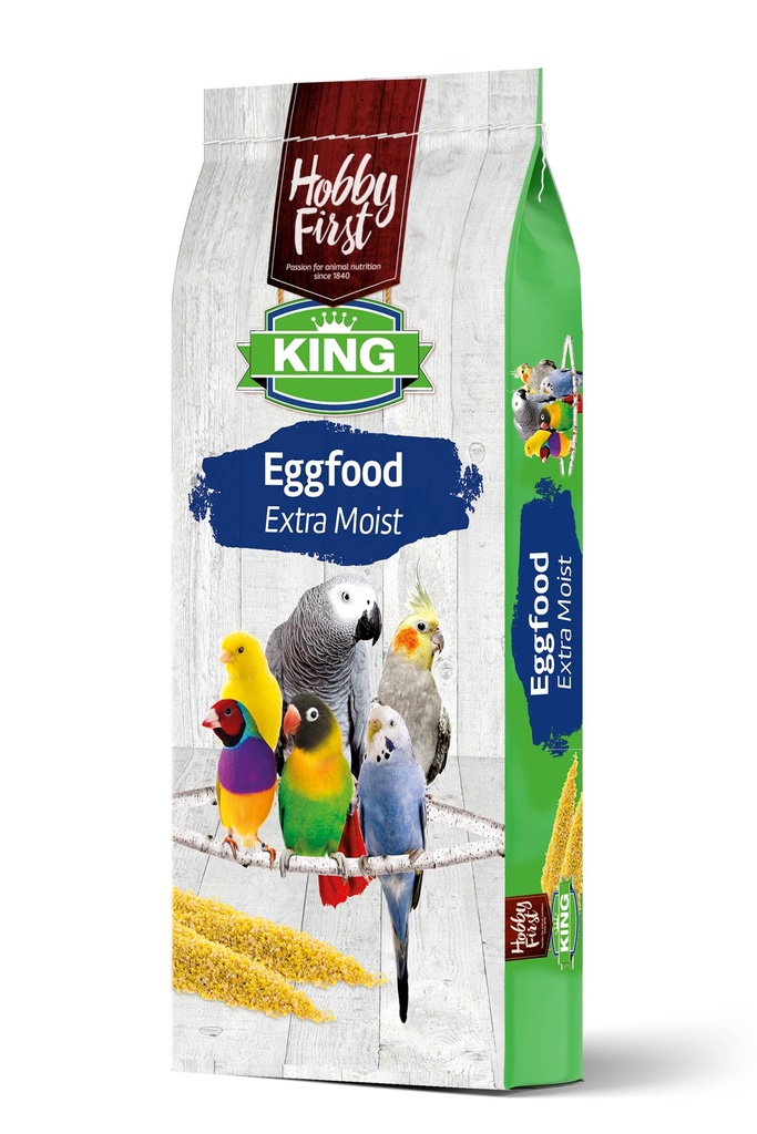 HobbyFirst King Eggfood Extra Moist 10 kg.