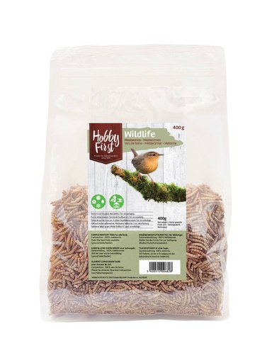 [HF326616] HobbyFirst Wildlife Meelwormen 6 x 400 gr.