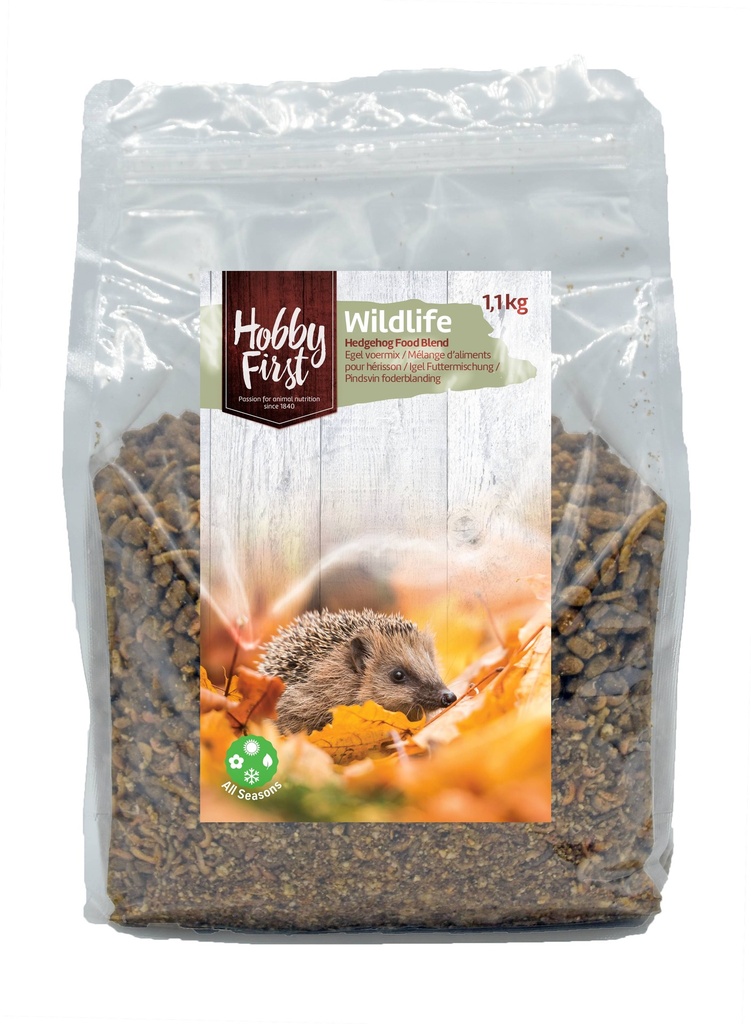 HobbyFirst Wildlife Hedgehog Blend 6 x 1,1 kg.