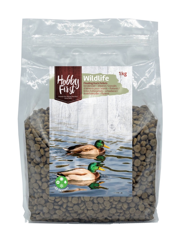 HobbyFirst Wildlife Floating Duck Pellets 6 x 1,1 kg.