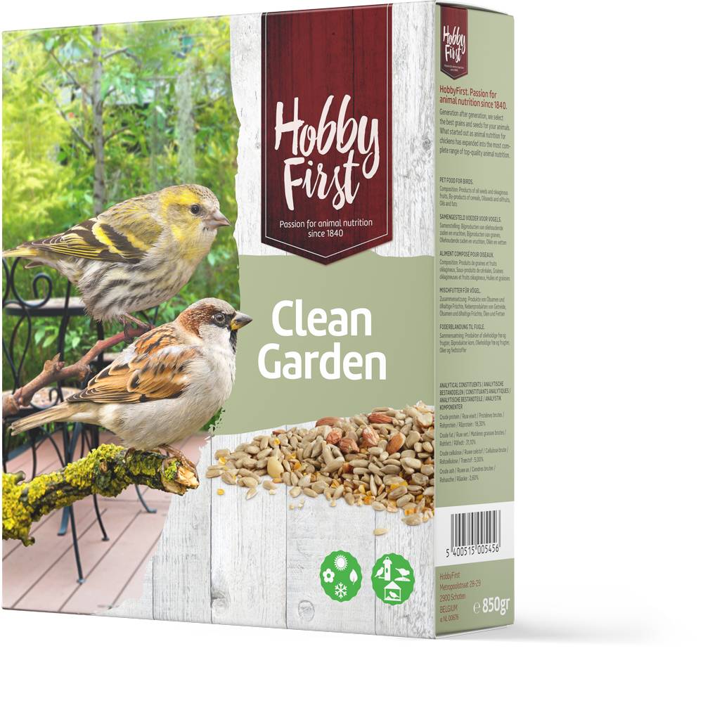 HobbyFirst Wildlife Clean Garden 7 x 850 gr.