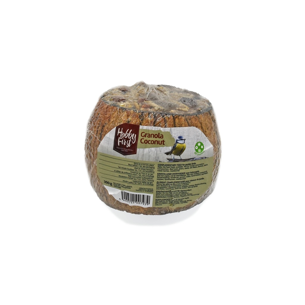 HobbyFirst Wildlife Granola Filled Coconut 22 x 1 st.