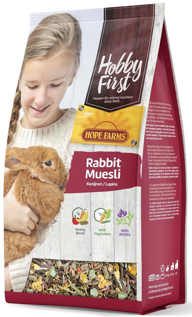 Hope Farms Rabbit Muesli 2,5 kg.