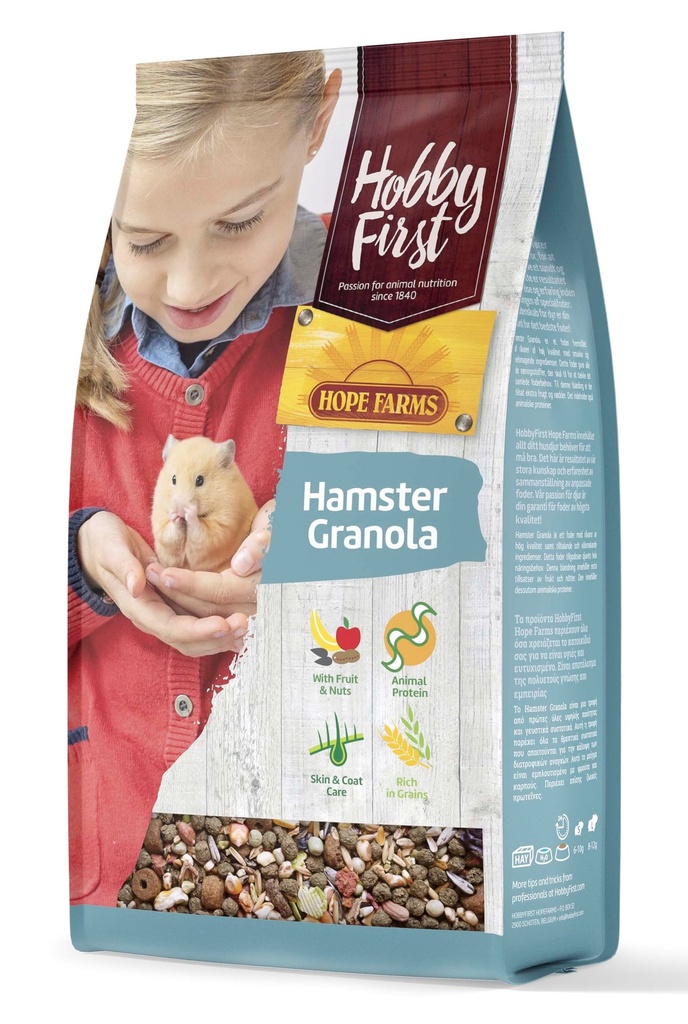 Hope Farms Hamster Granola 800 gr.