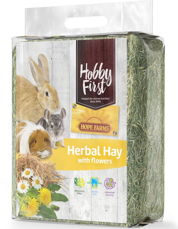 Hope Farms Herbal Hay with Flowers 4 x 1 kg.