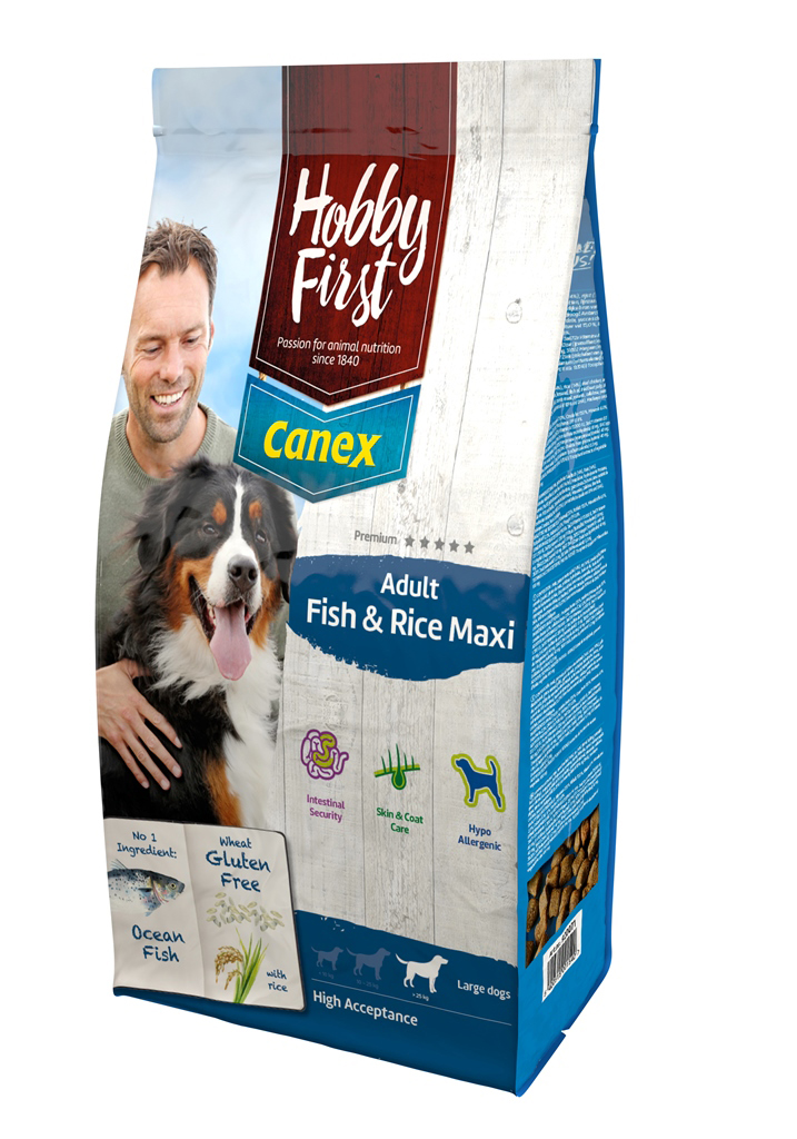 HobbyFirst Adult Fish & Rice Maxi Bonusbag 15 kg.