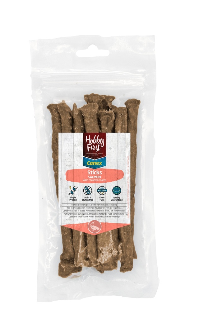 HobbyFirst Sticks Salmon 20 x 85 gr.