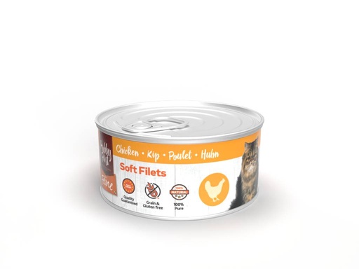 [HF981230] HobbyFirst Feline Soft Filets Kip 12 x 70 gr.