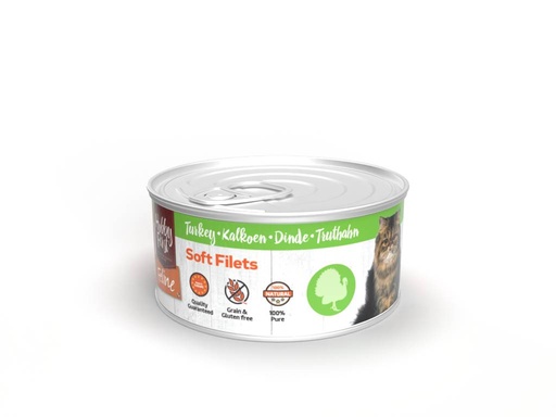 [HF981232] HobbyFirst Feline Soft Filets Kalkoen 12 x 70 gr.