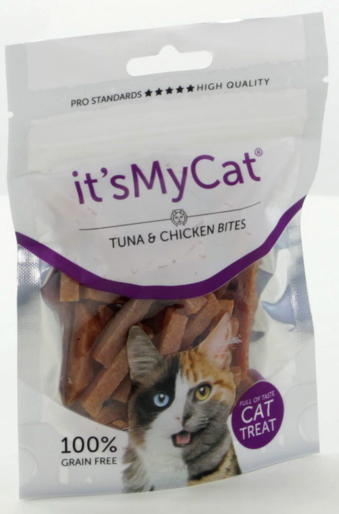 it's My Cat Treat Tuna & Chicken Bites 50 gr.