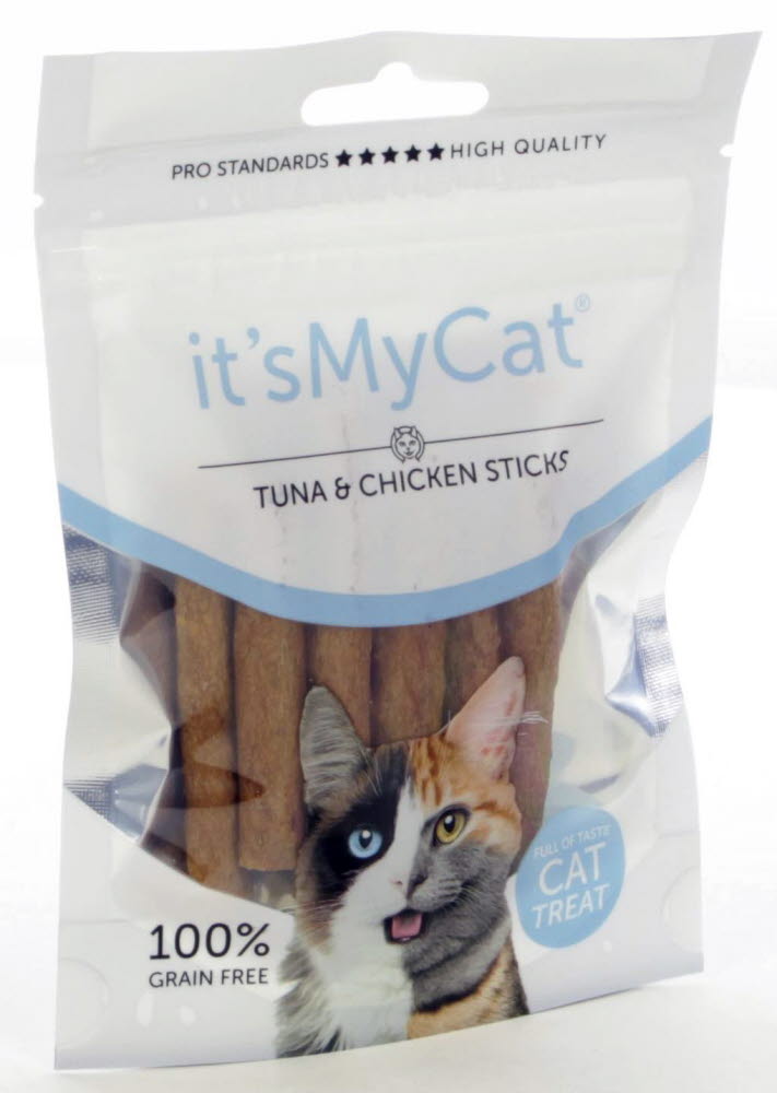 it's My Cat Treat Tuna & Chicken Sticks 50 gr.