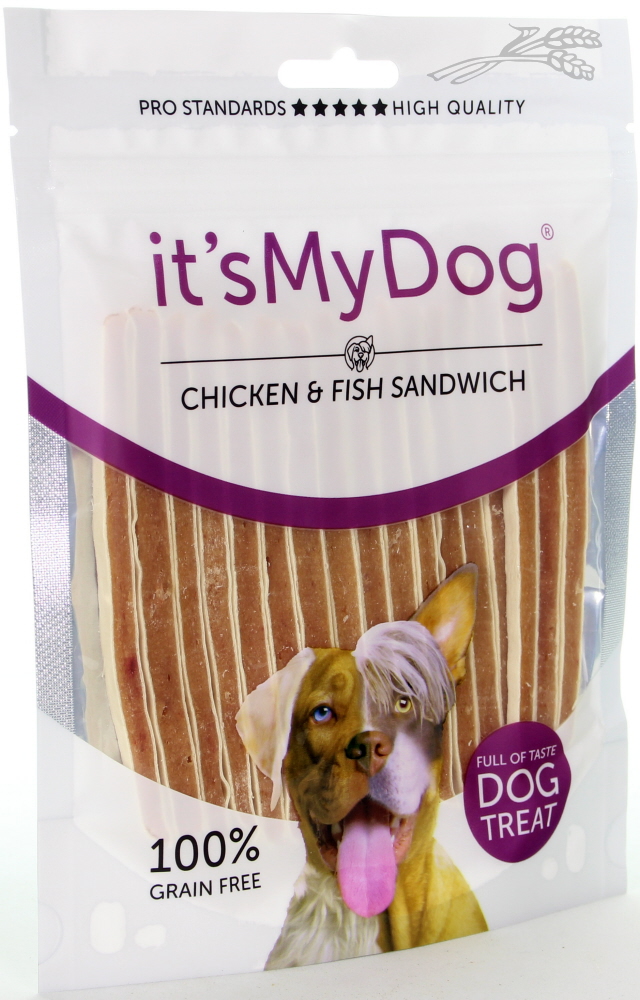 it's My Dog Chicken & Fish Sandwich 85 gr.